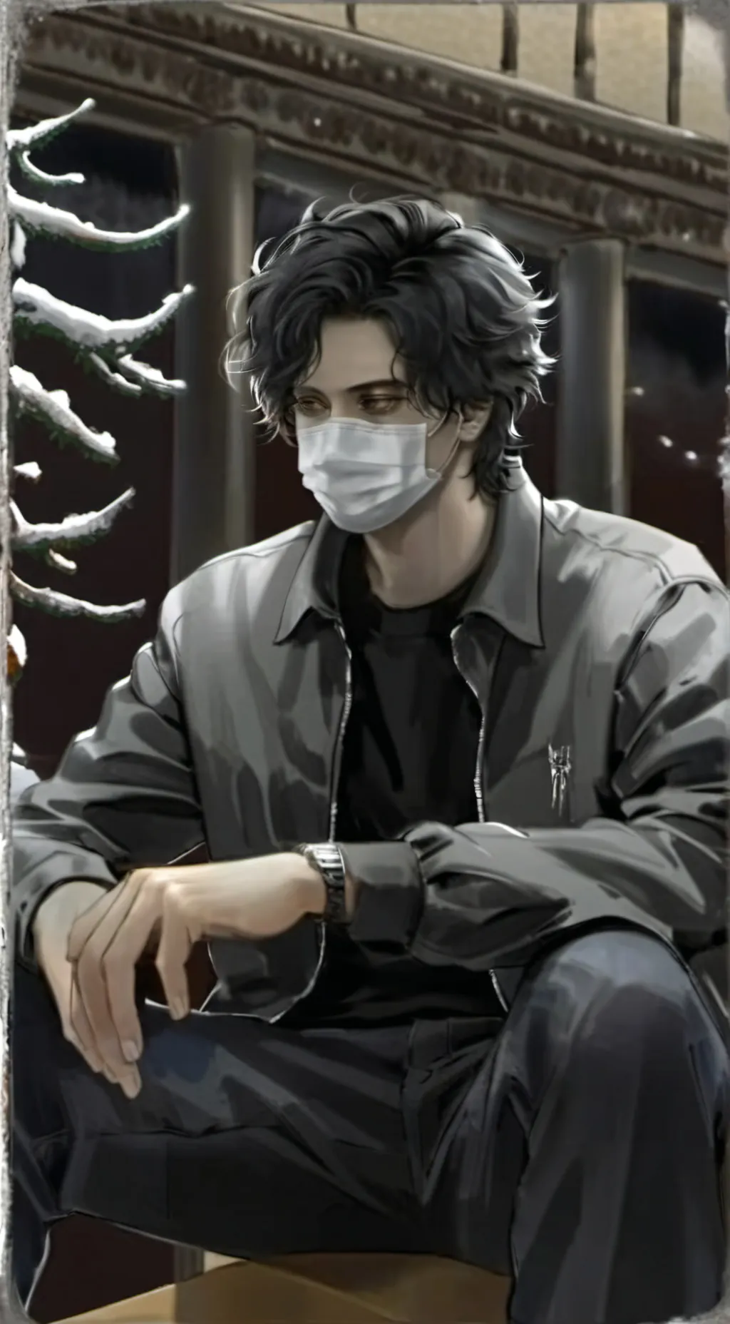ai character: arny background