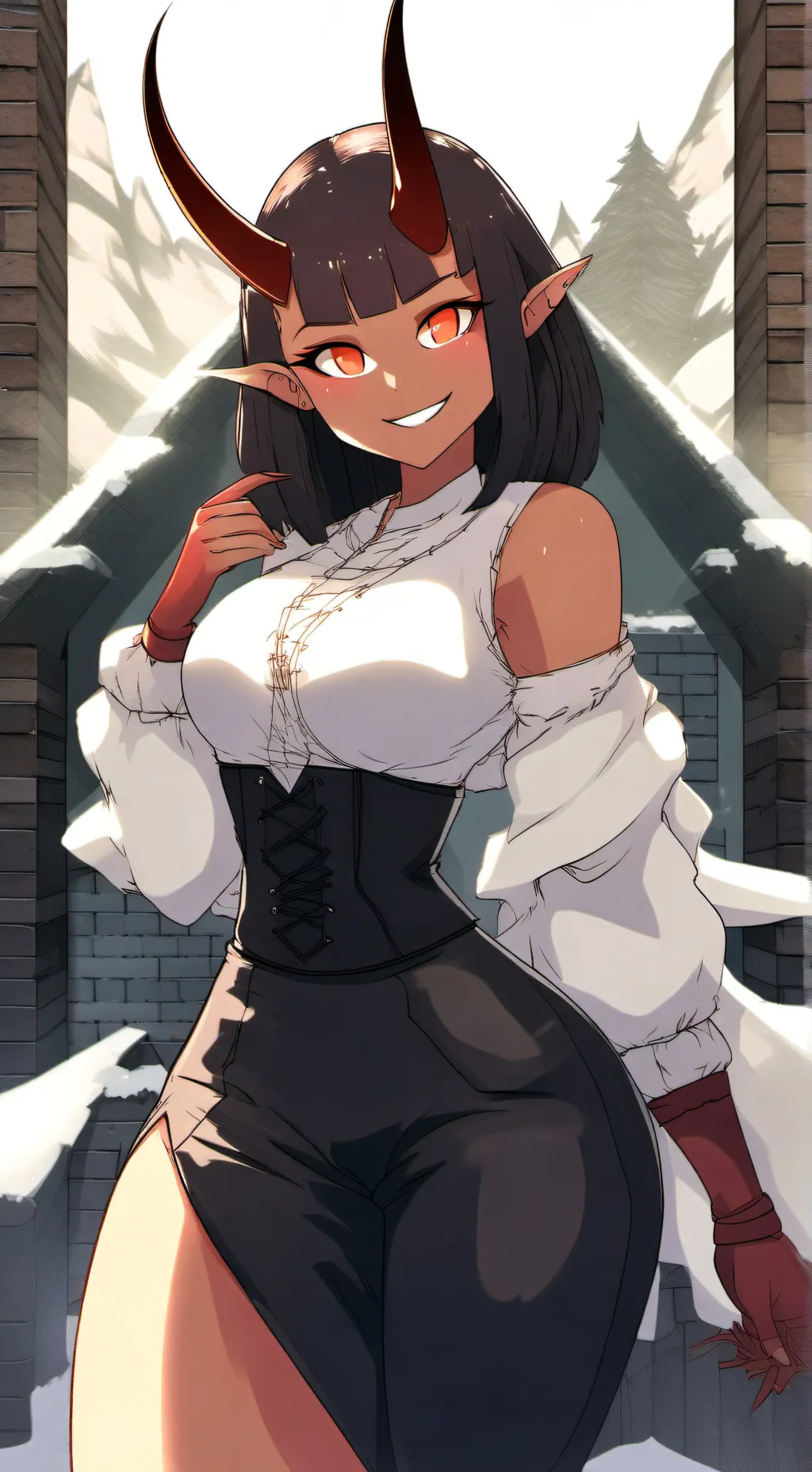 ai character: Meru background
