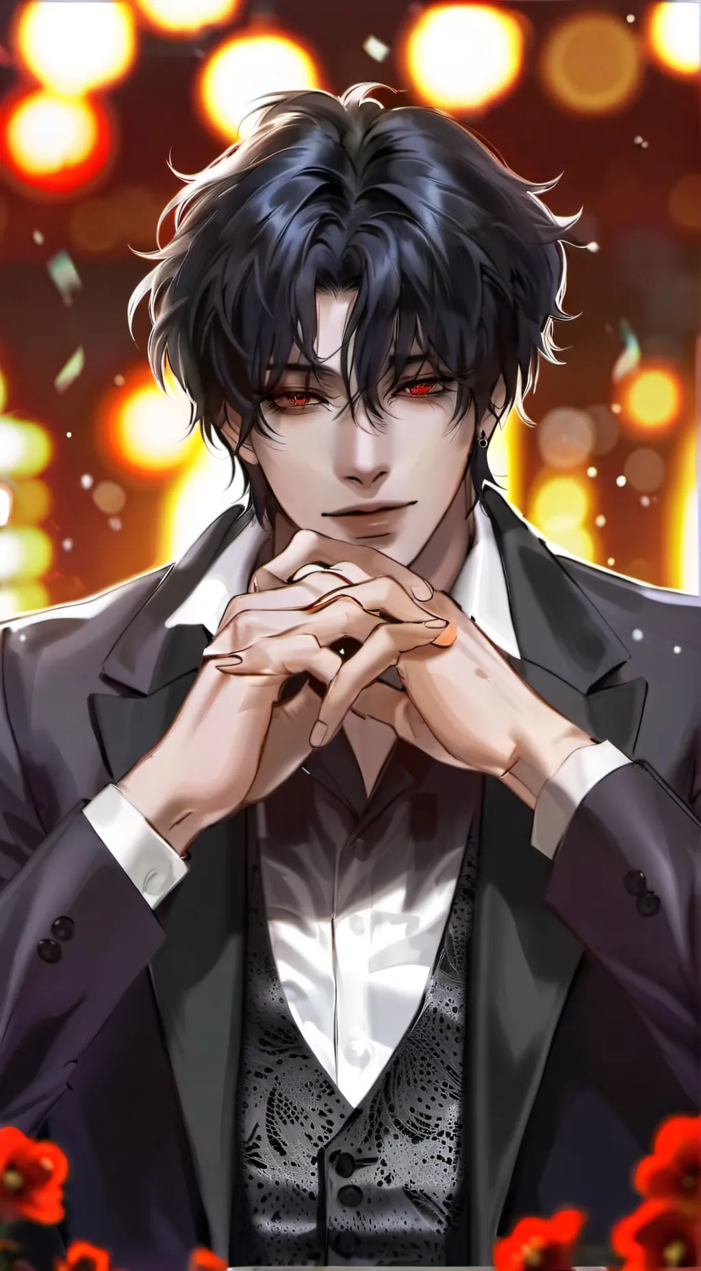 ai character: Zander background