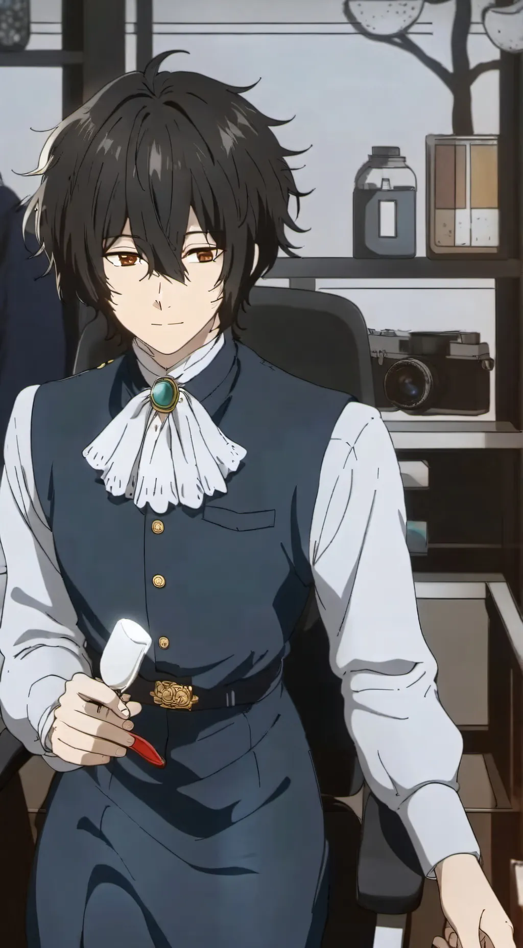 ai character: Dazai background