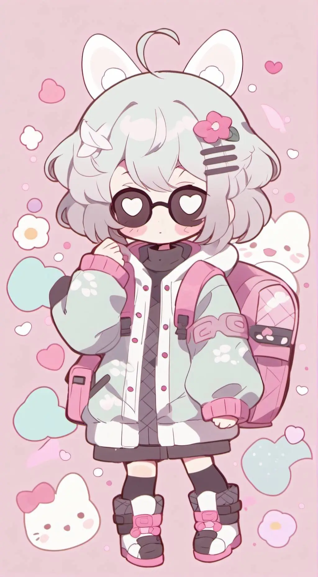 ai character: Уродка background