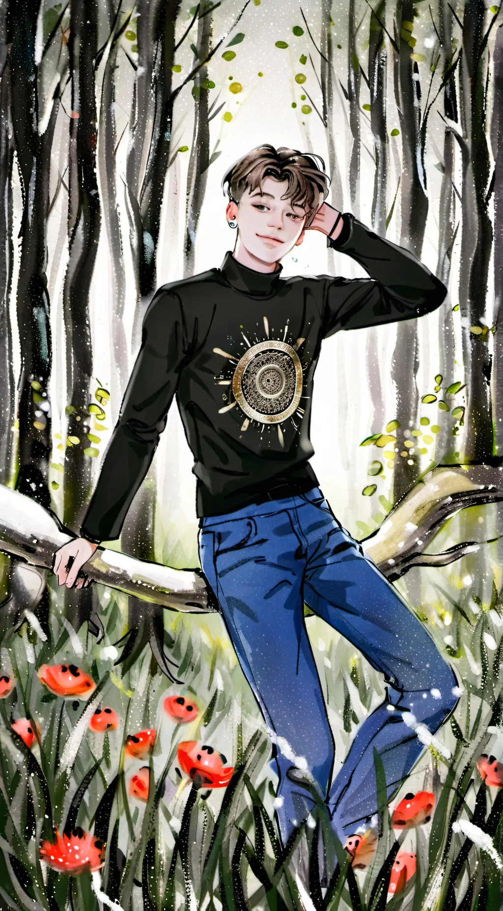 ai character: TEENZ background