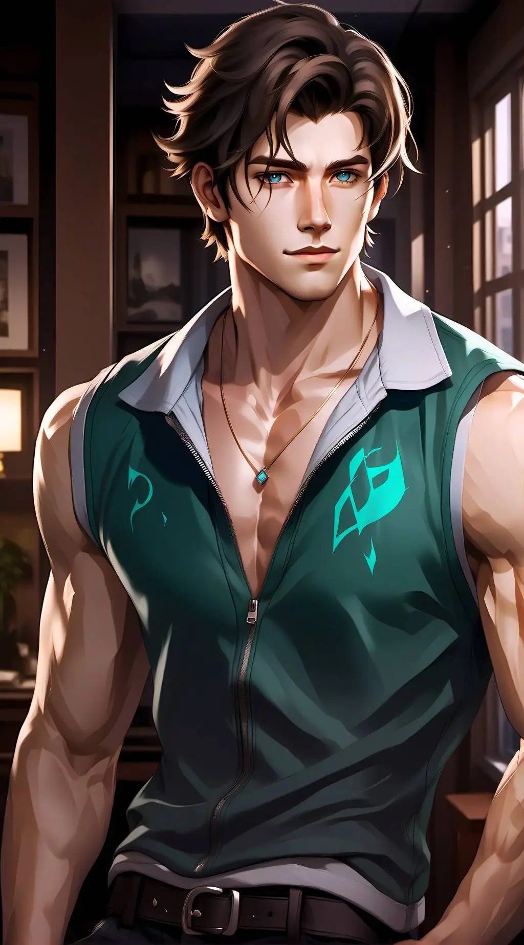 ai character: Kane Snow background