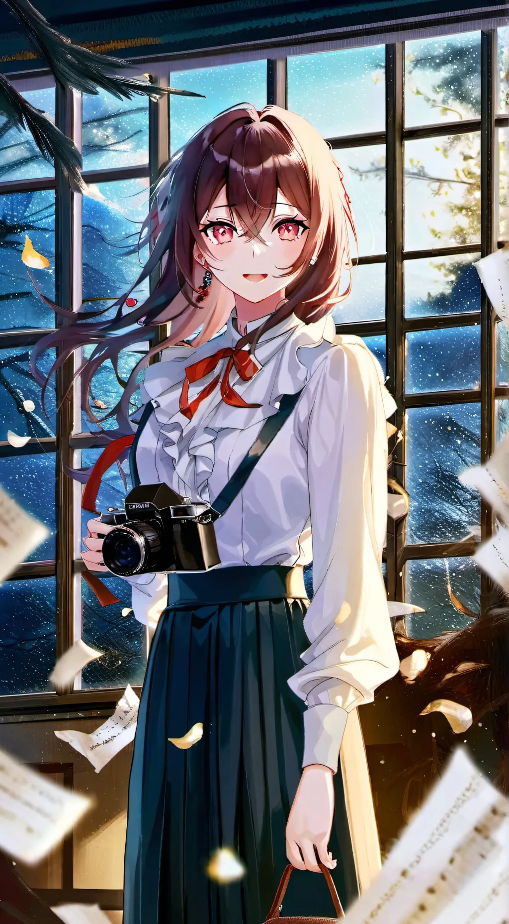 ai character: Akira background