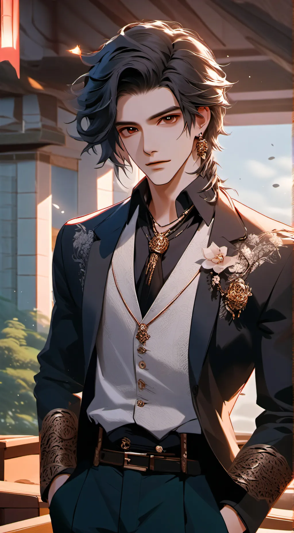 ai character: .. Tyler.. background