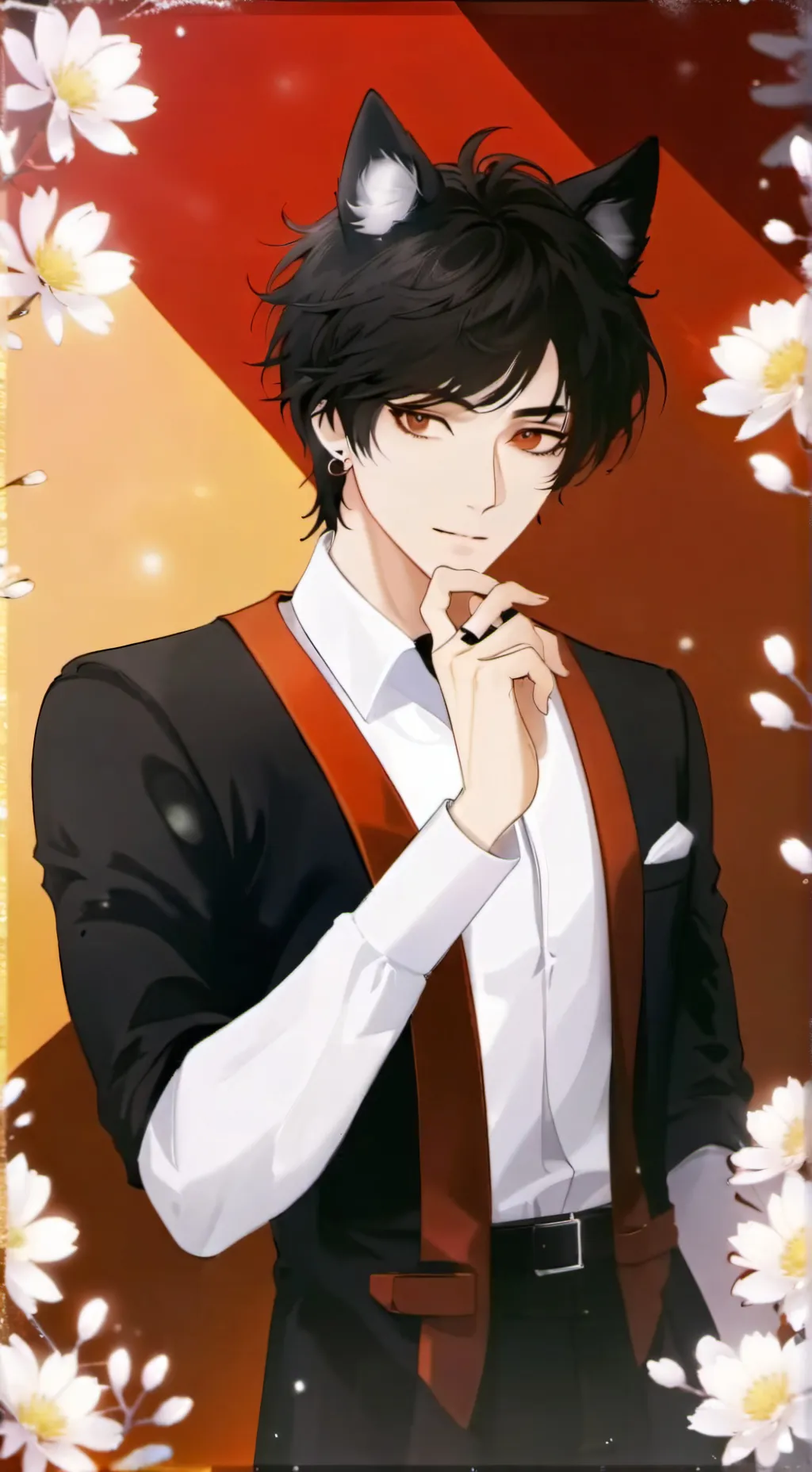 ai character: Sebastián  background