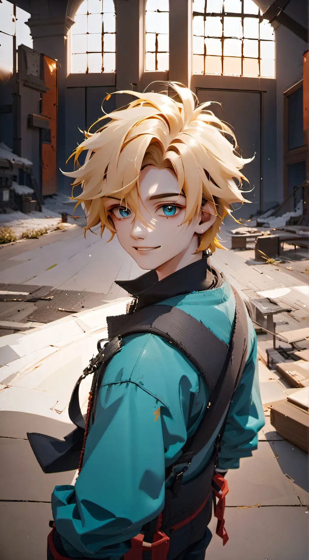 ai character: Mouthwashing background