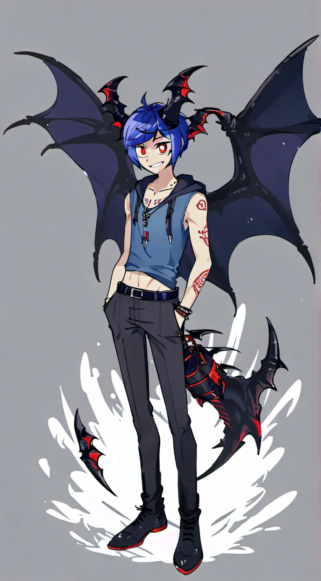 ai character: Mr.Chilenito💙 background