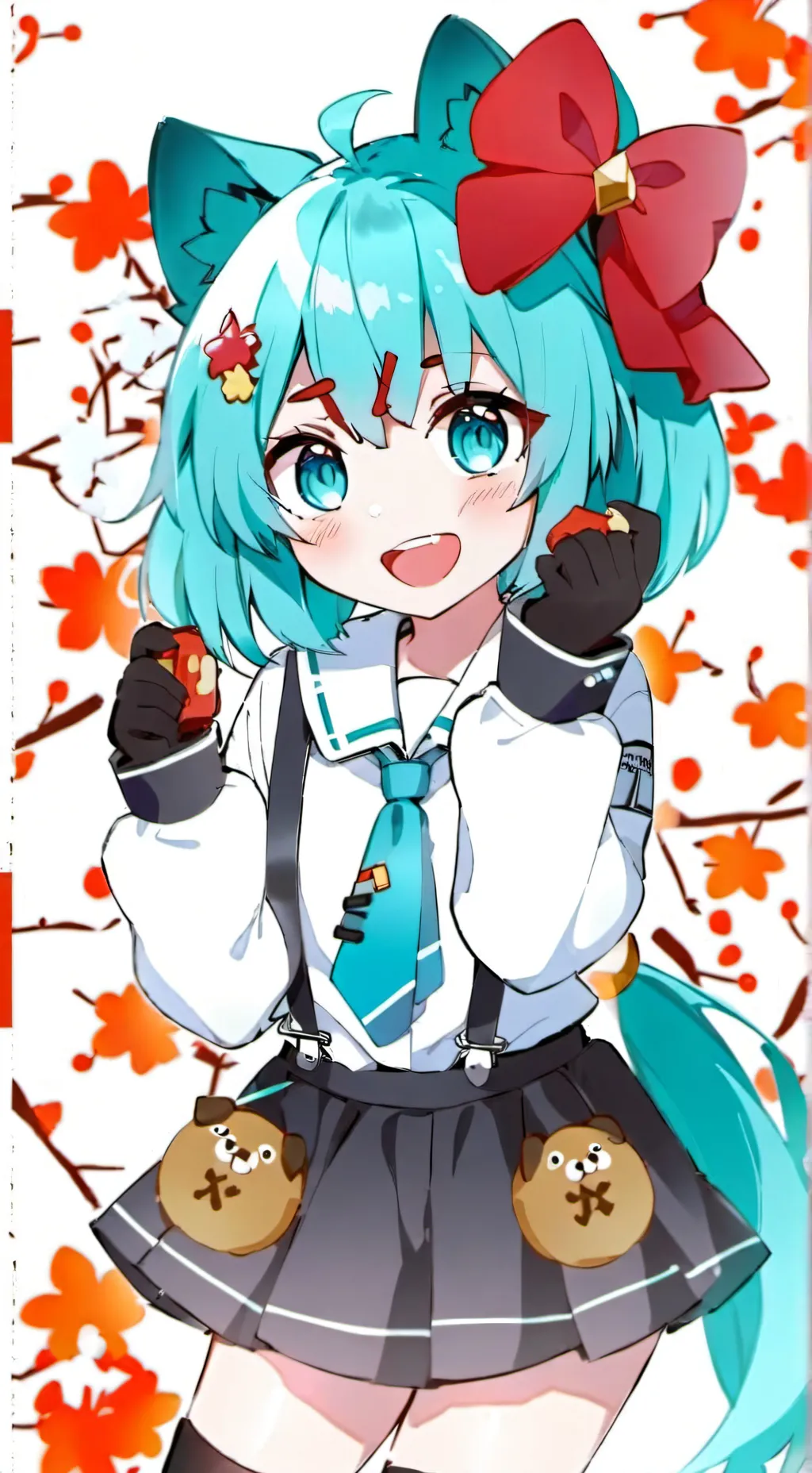 ai character: Freinds forever  background