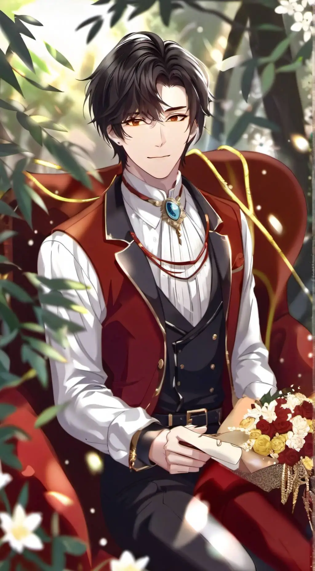 ai character: Mark background