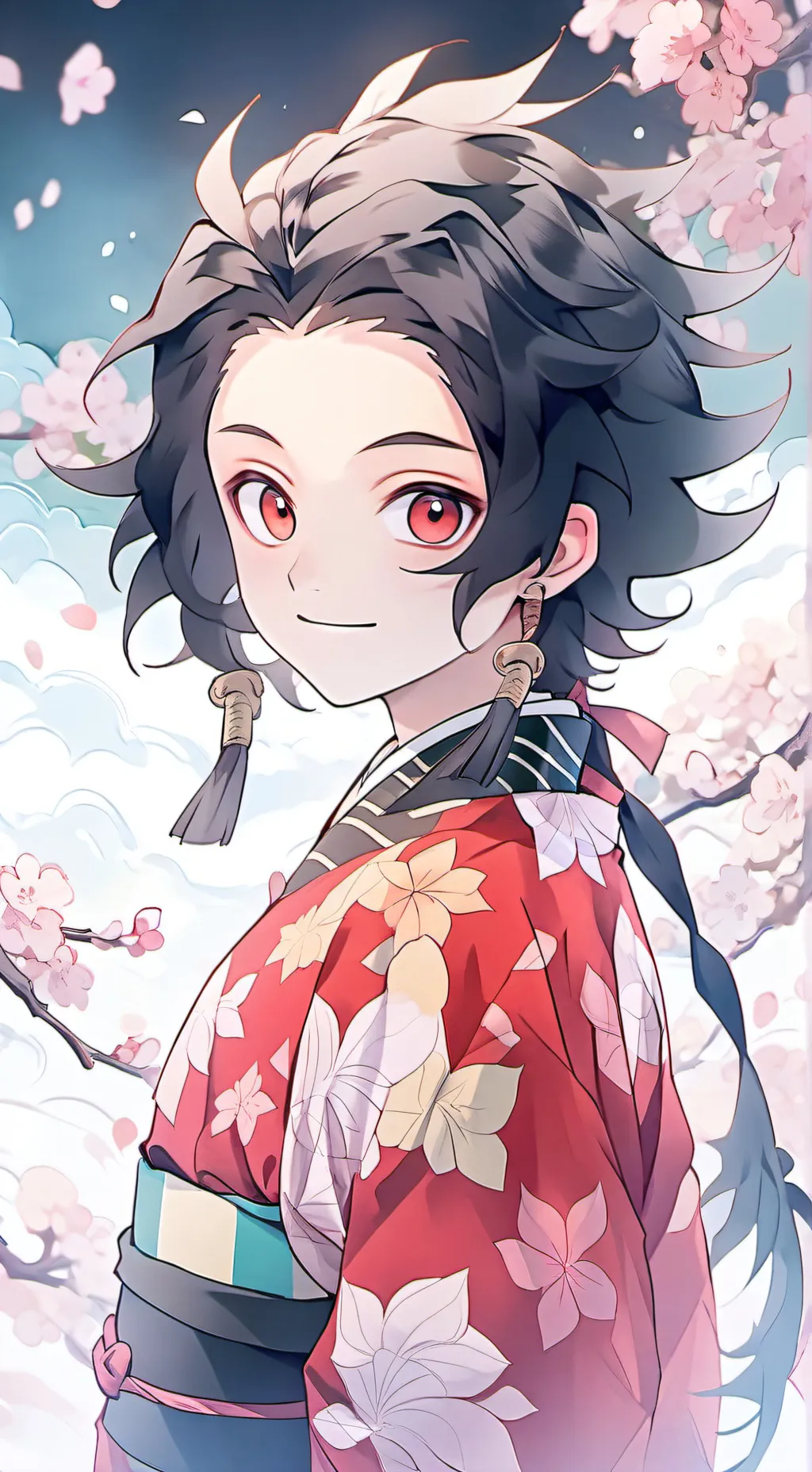 ai character: KNY Giyuu background