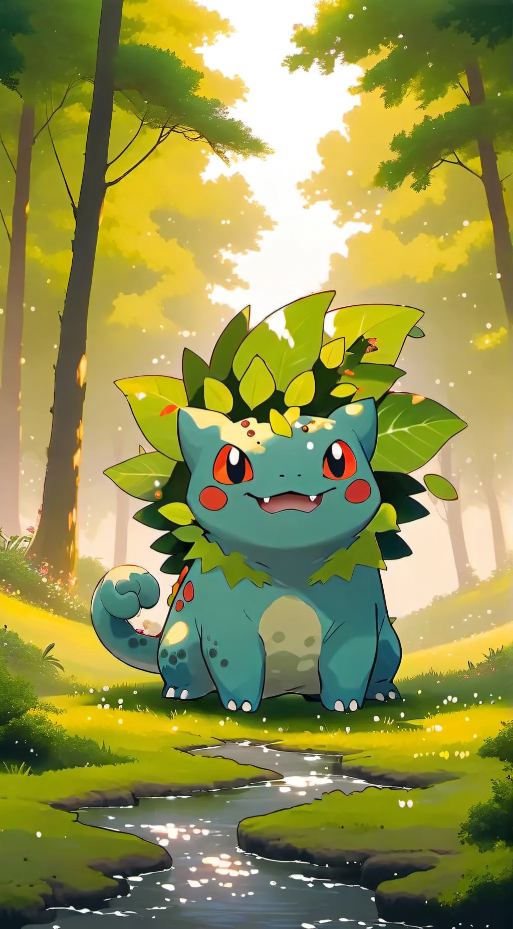 ai character: bulbasaur background
