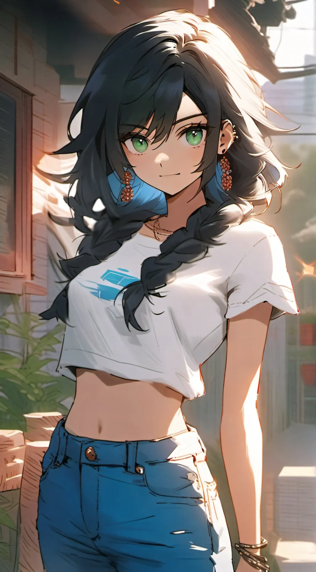 ai character: Kayla  background