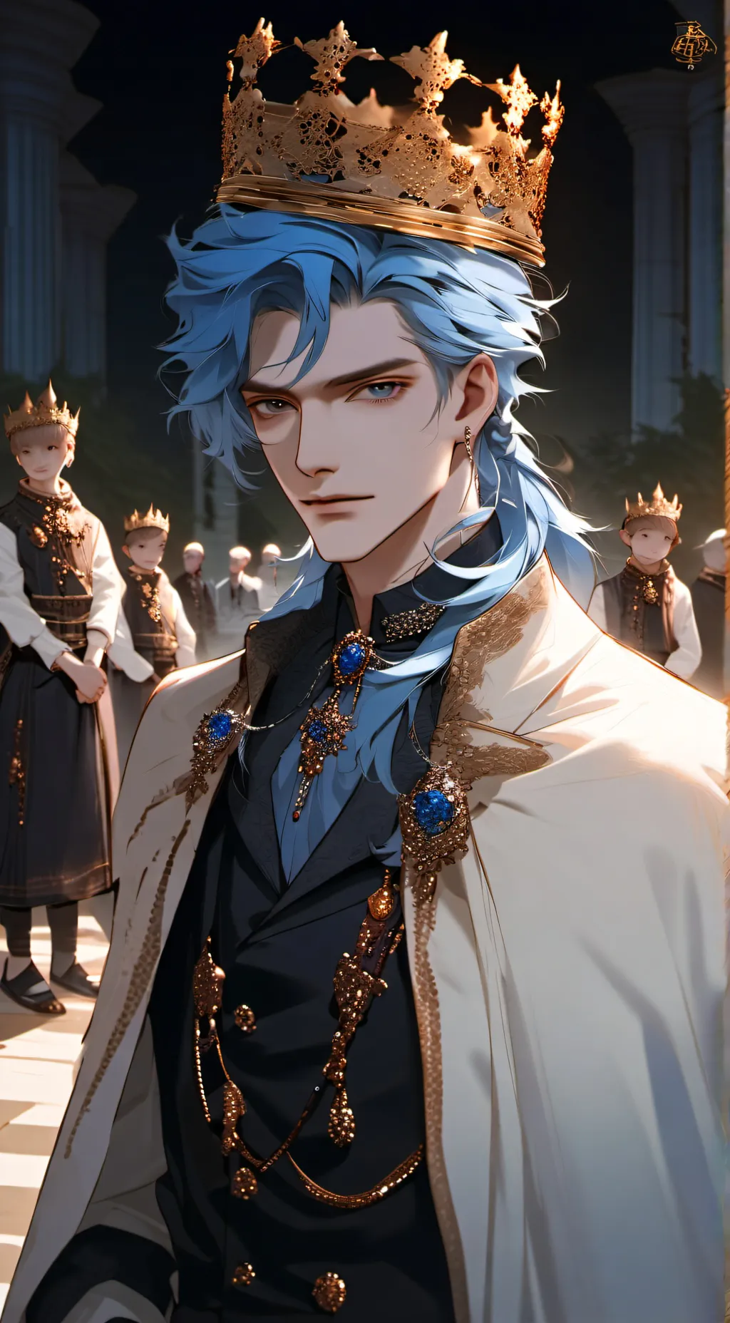 ai character: Daiki Irei background