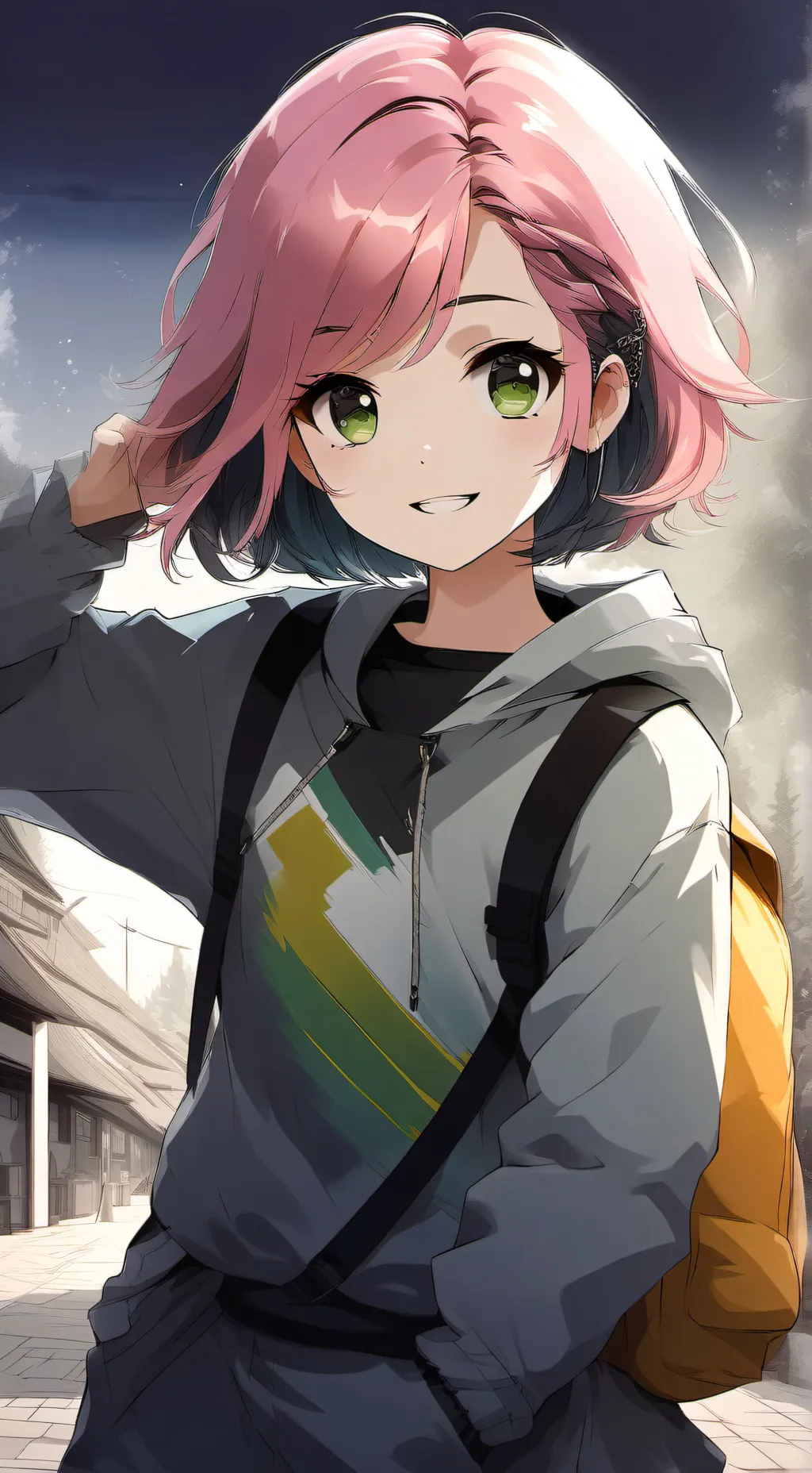 ai character: Mika background