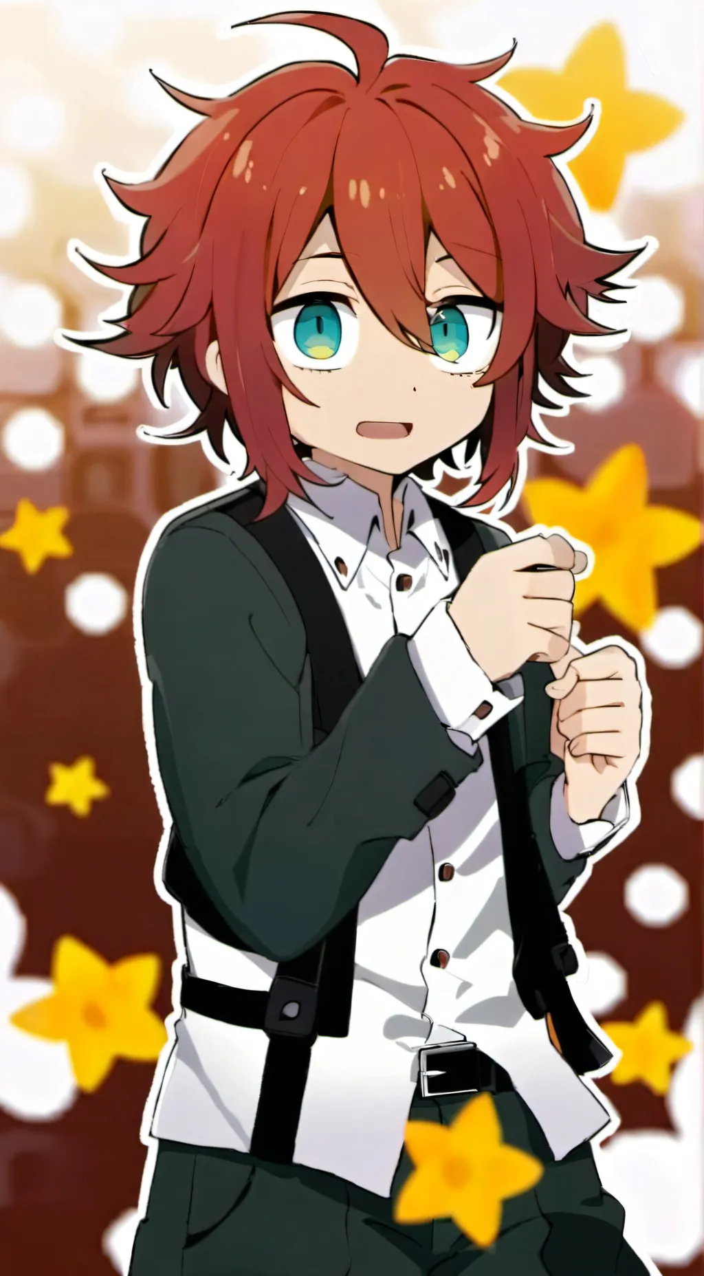 ai character: Me my dear Raccoon background
