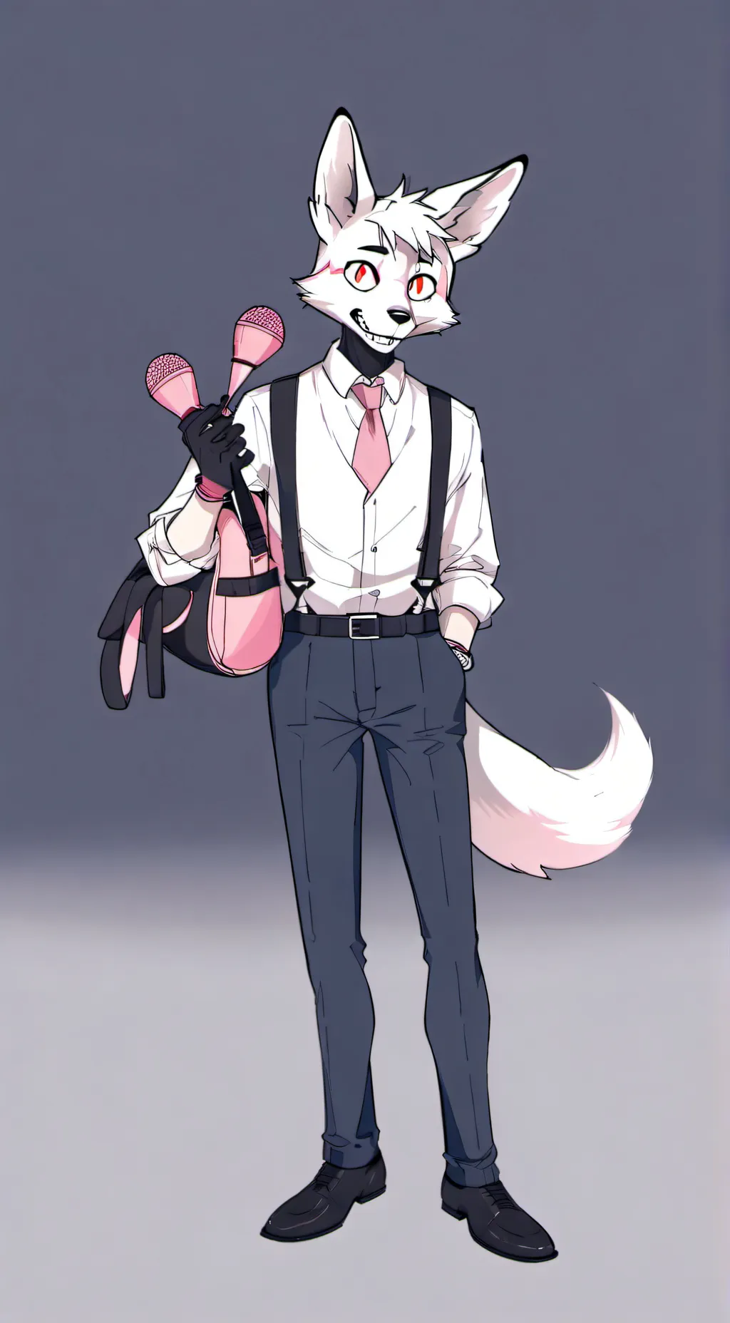 ai character: Funtime Foxy(Foxy) background