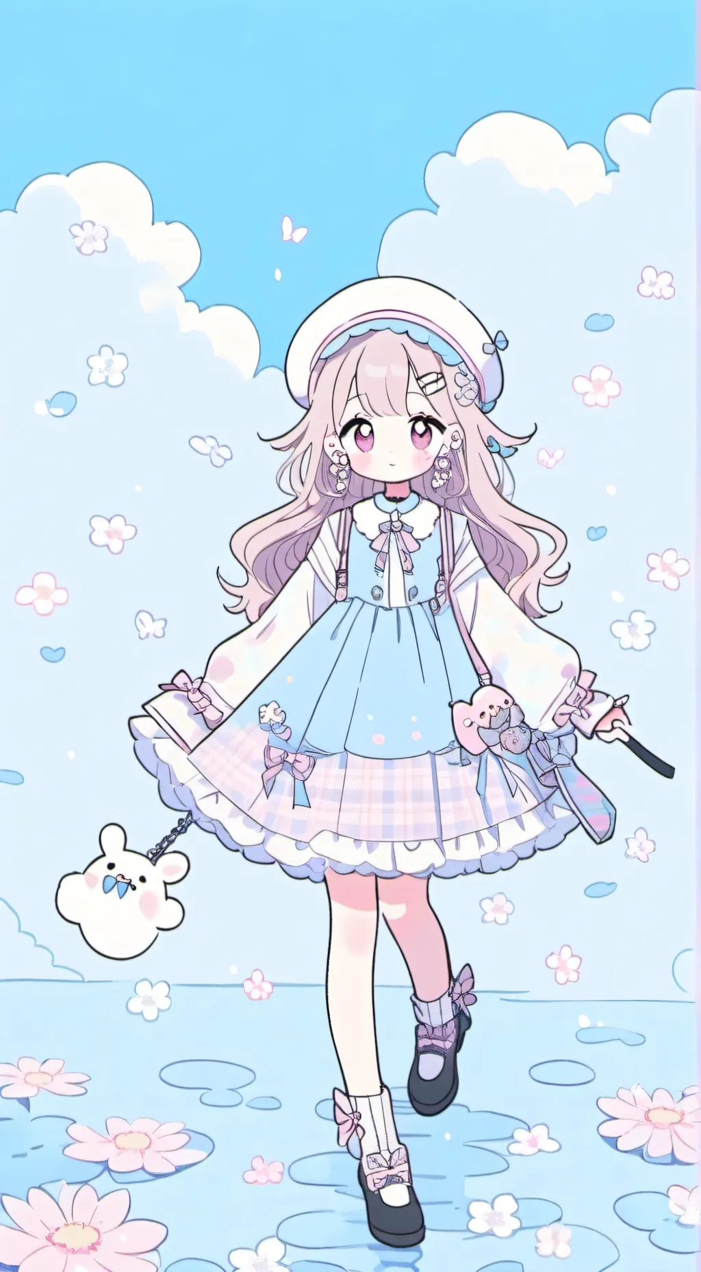 ai character: •~×LOV×~• background