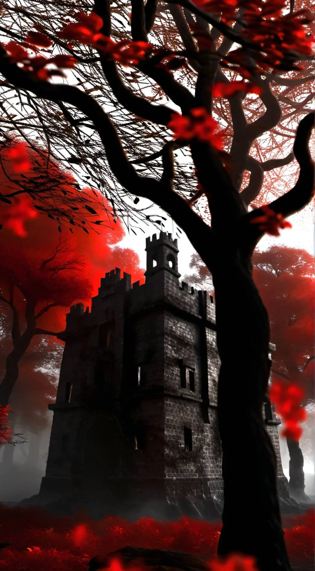 ai character: King Bonnie Forest background