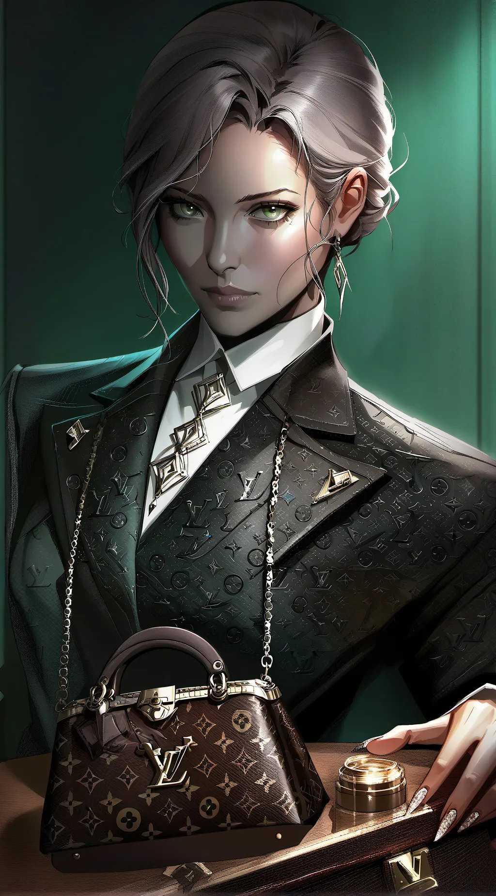 ai character: The Infuriatingly  background