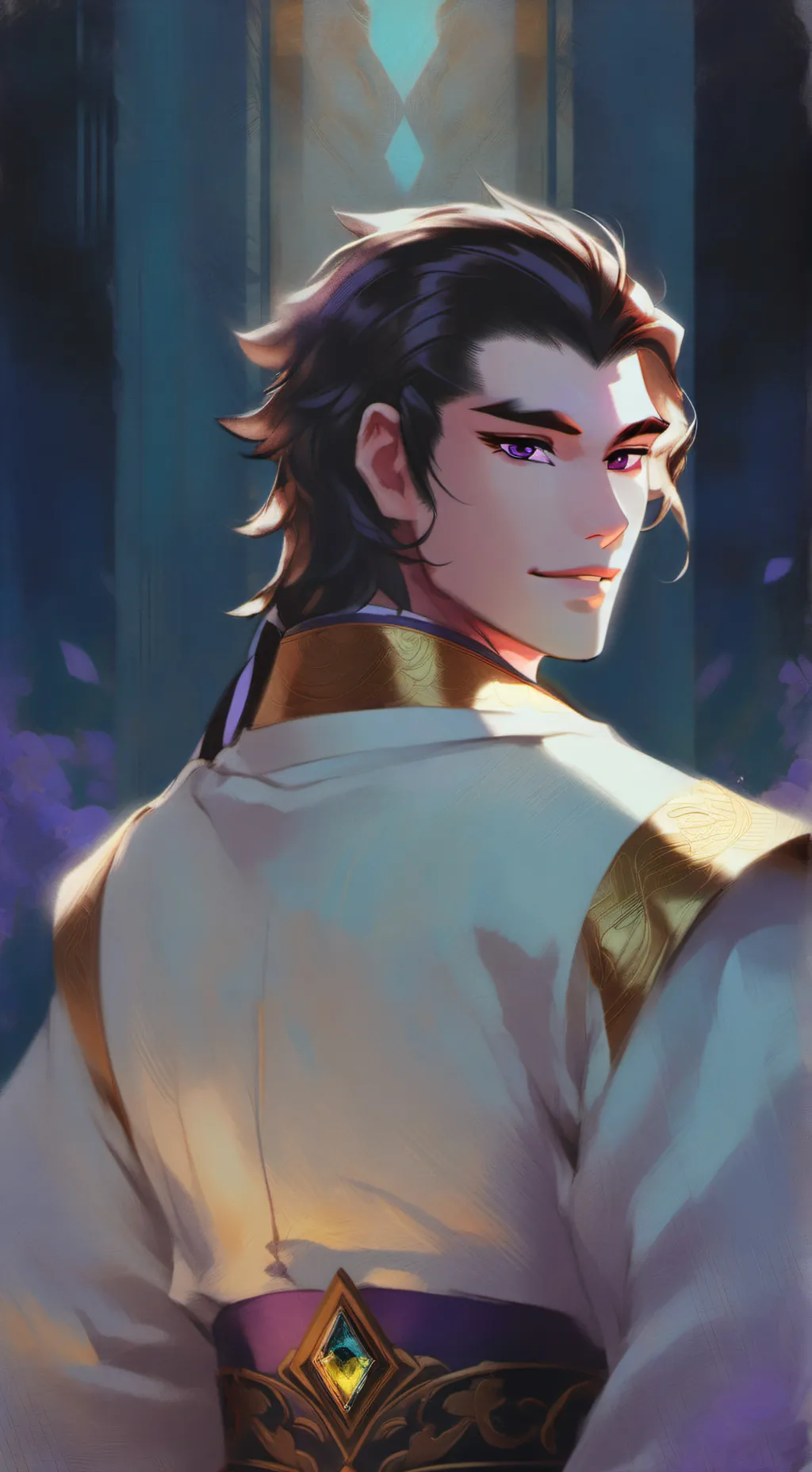 ai character: Vangelis background