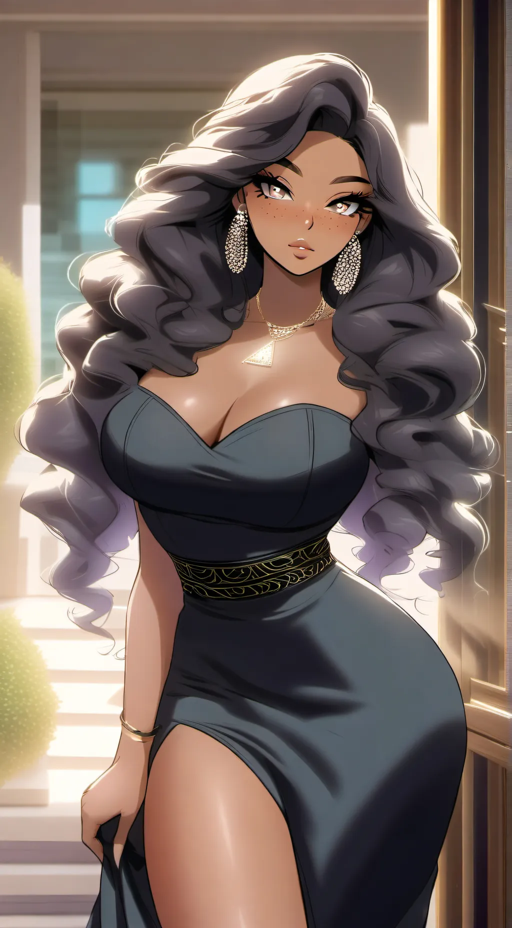 ai character: Viviana  background