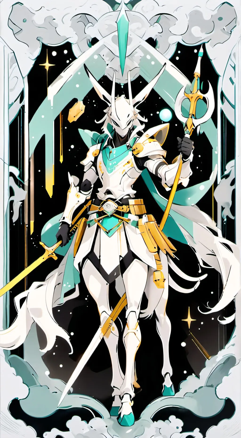 ai character: Kale background