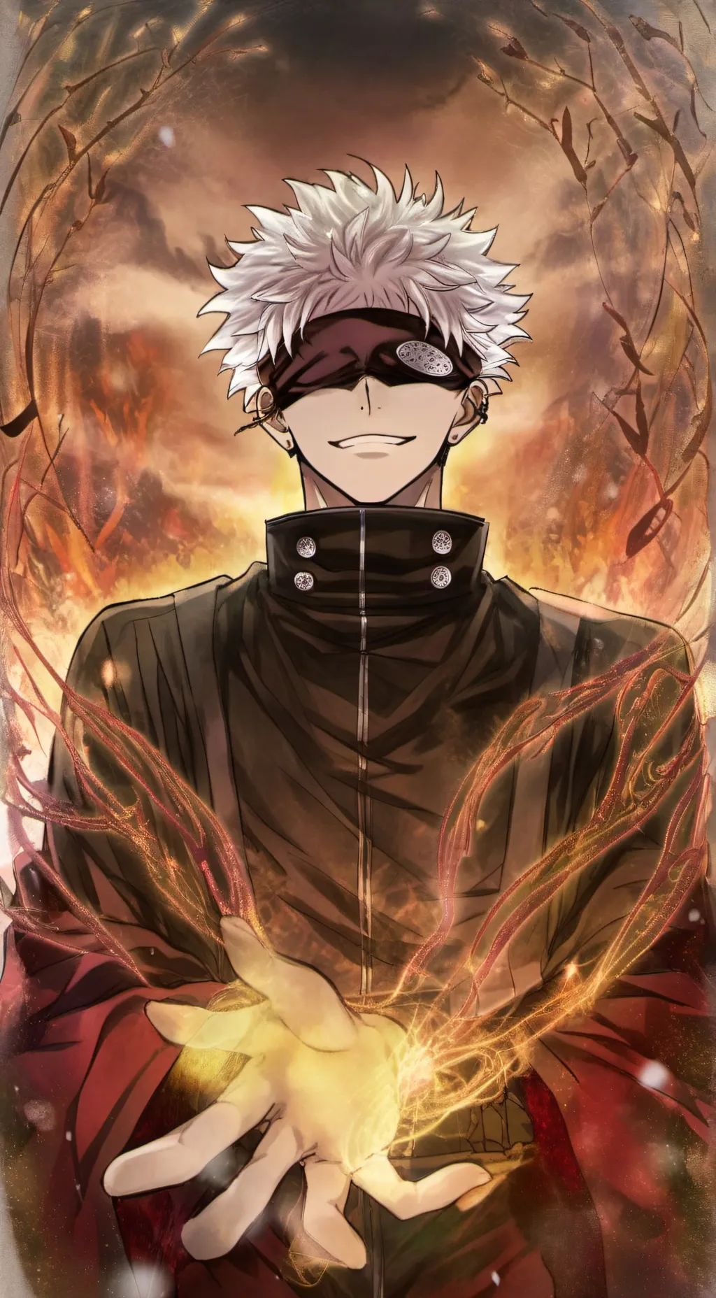 ai character: !-Satoru 五条-! background