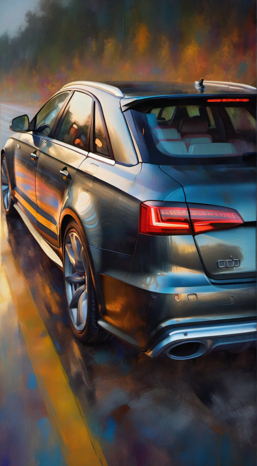 ai character: Audi RS6 background