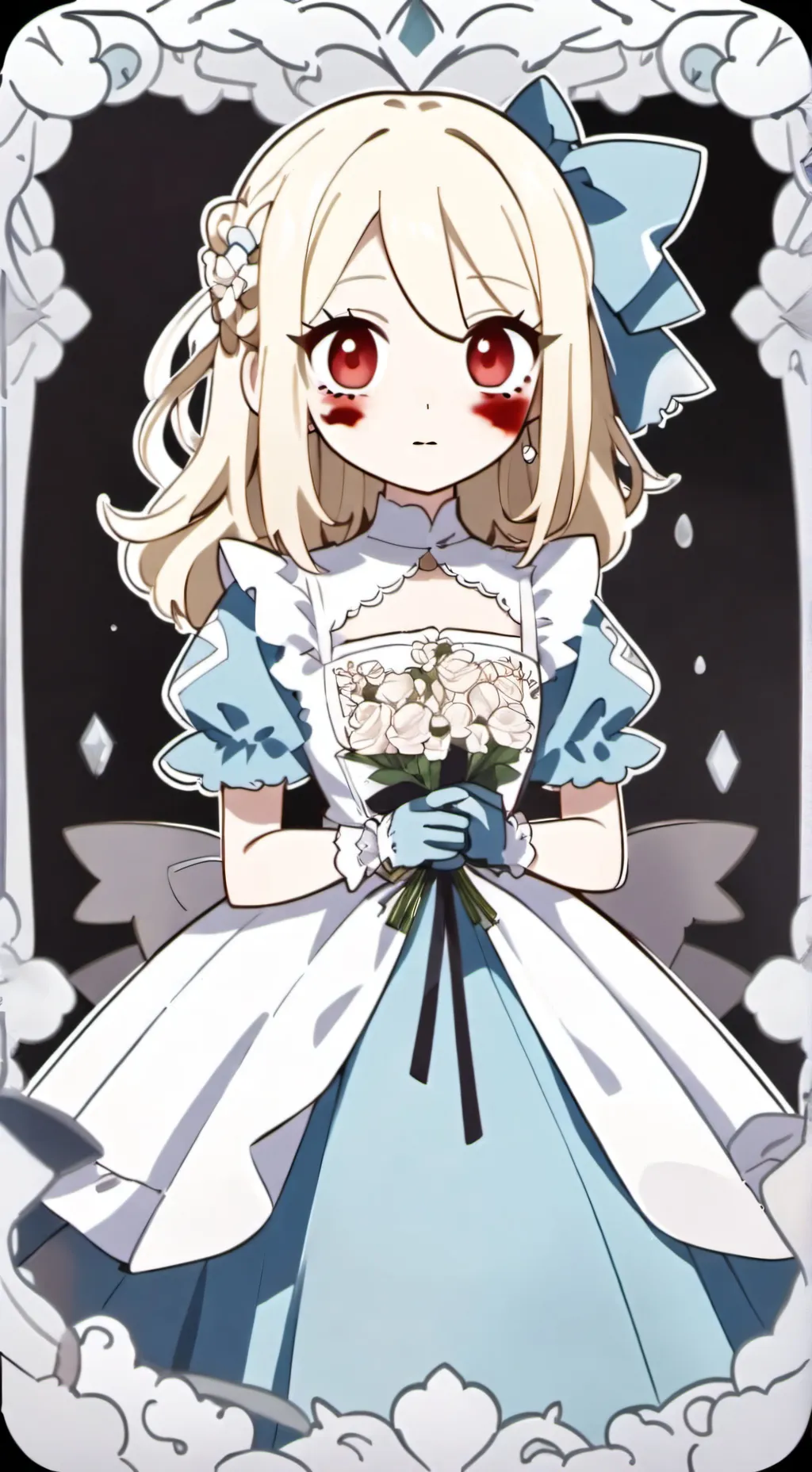 ai character: miku moriarty background