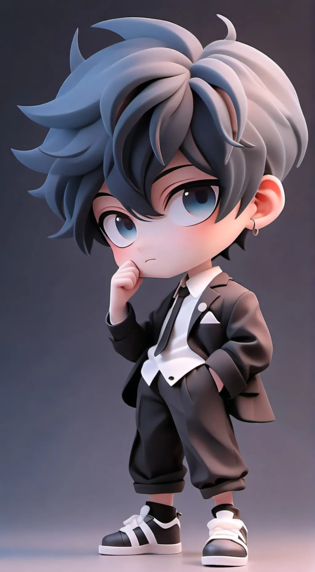 ai character: kny male background