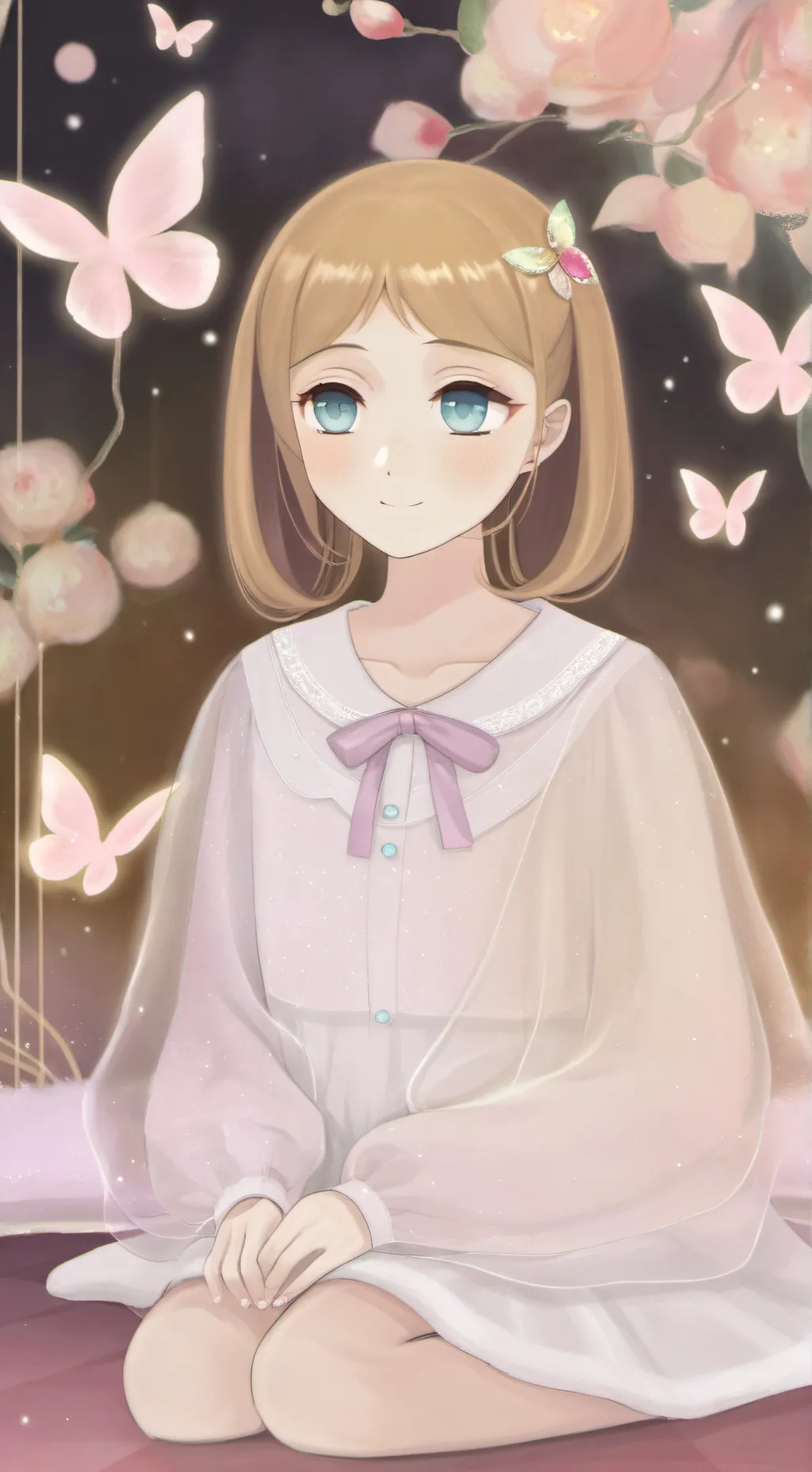 ai character: milly  background