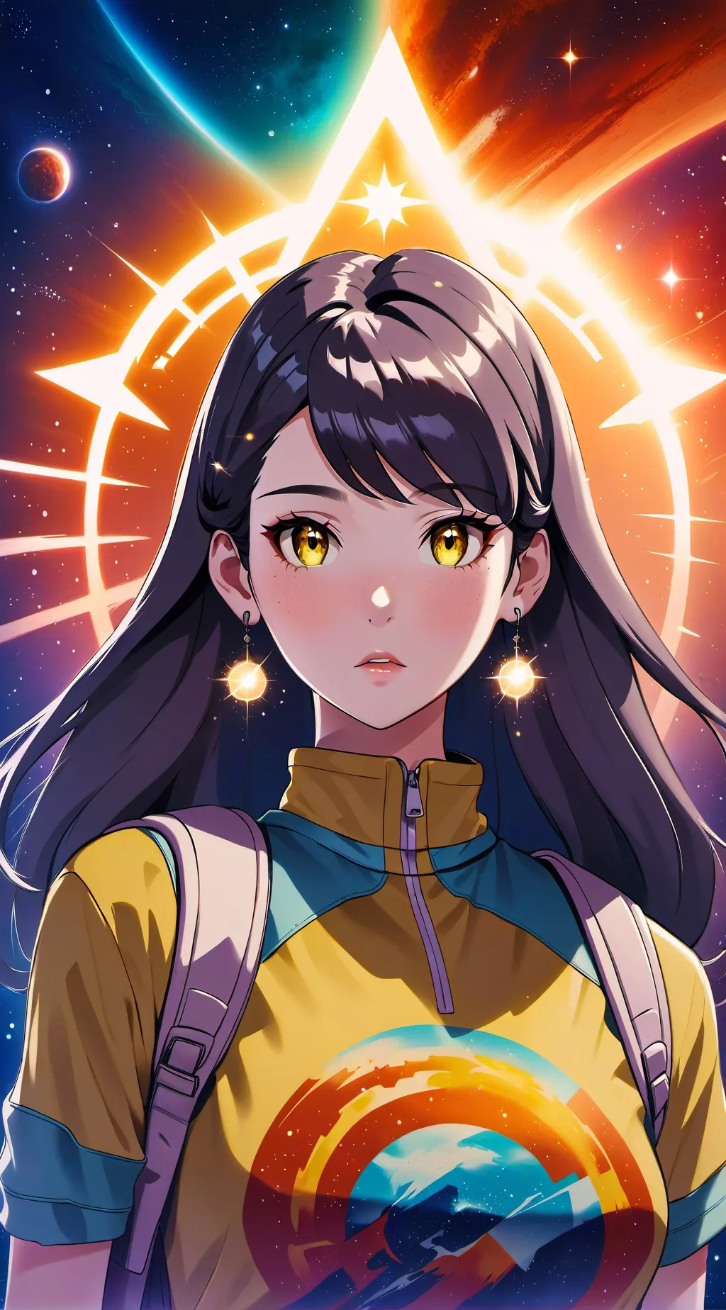 ai character: nova background