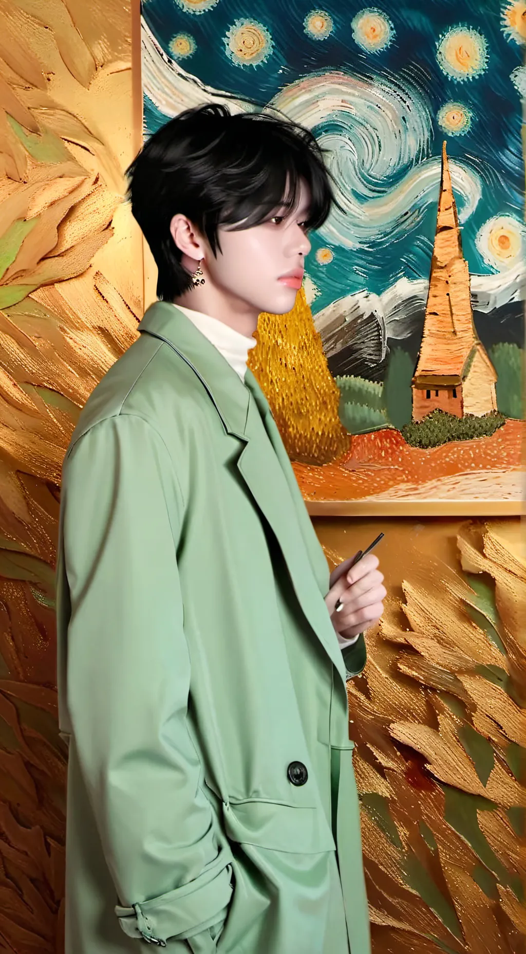 ai character: Kims background
