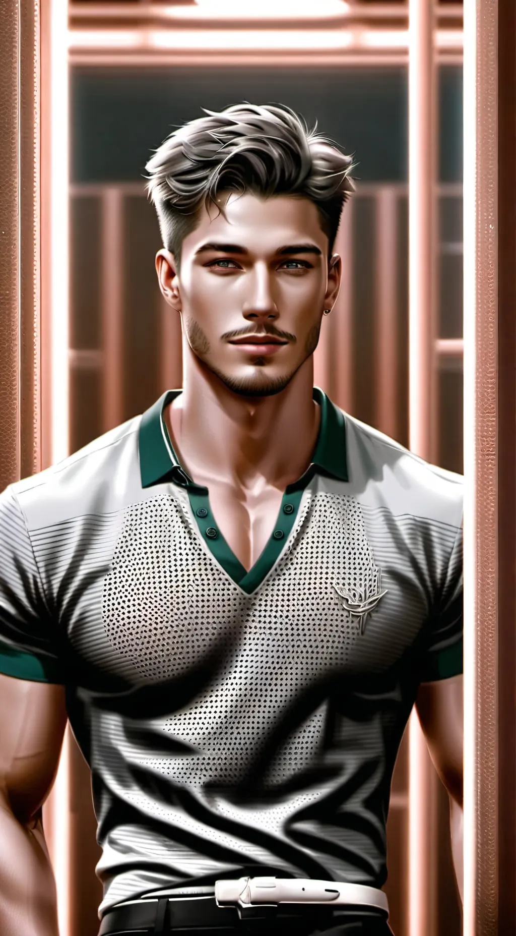 ai character: Xander  background