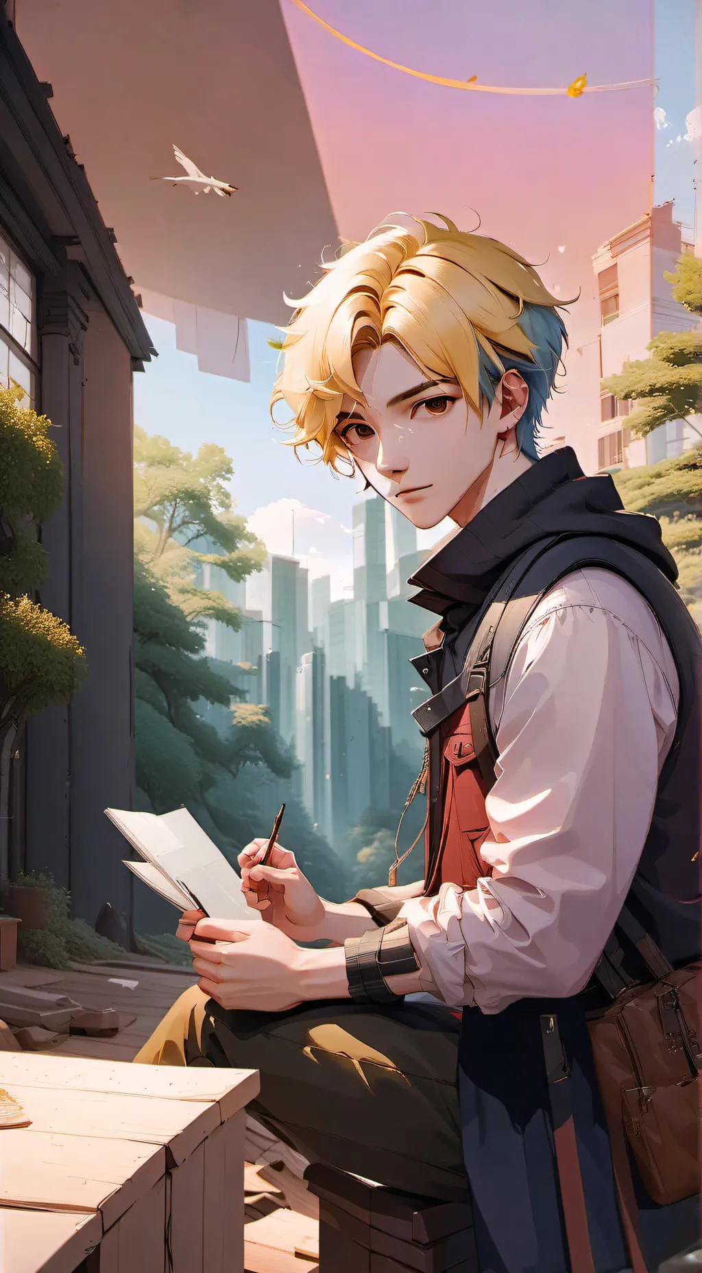 ai character: Chase background