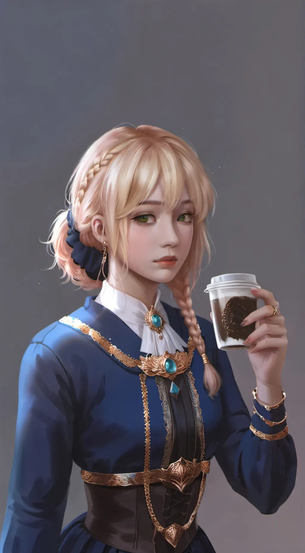 ai character: upmina background