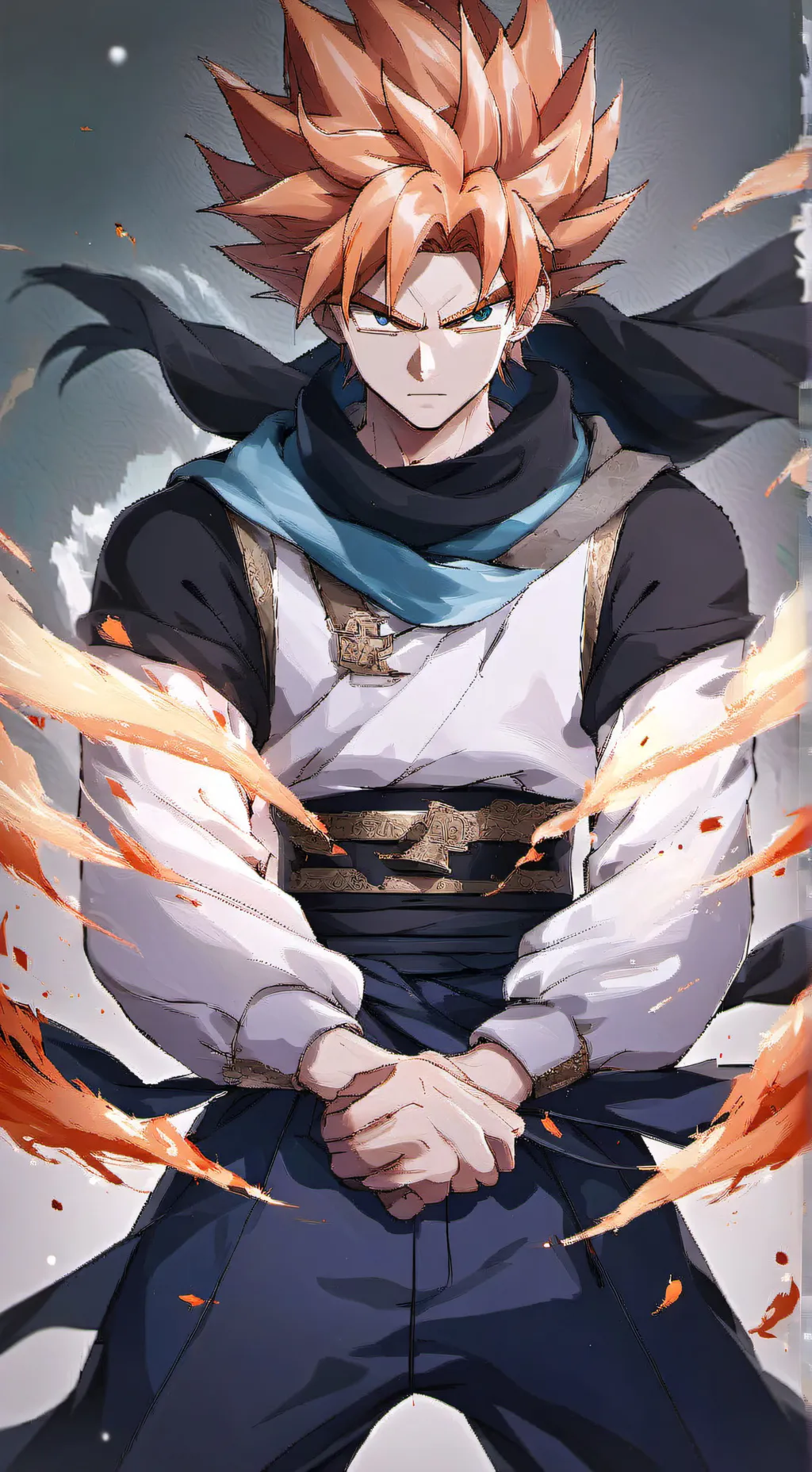 ai character: goku background