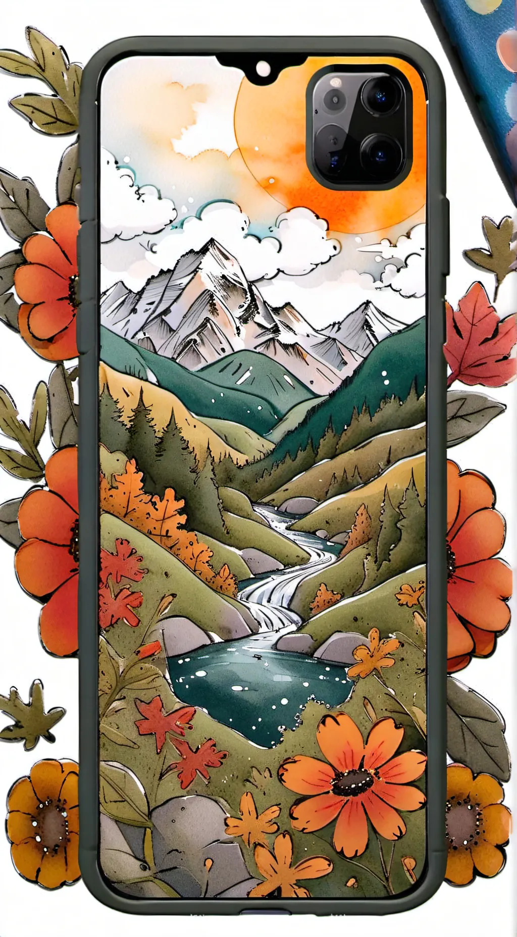 ai character: Samsung A12  background