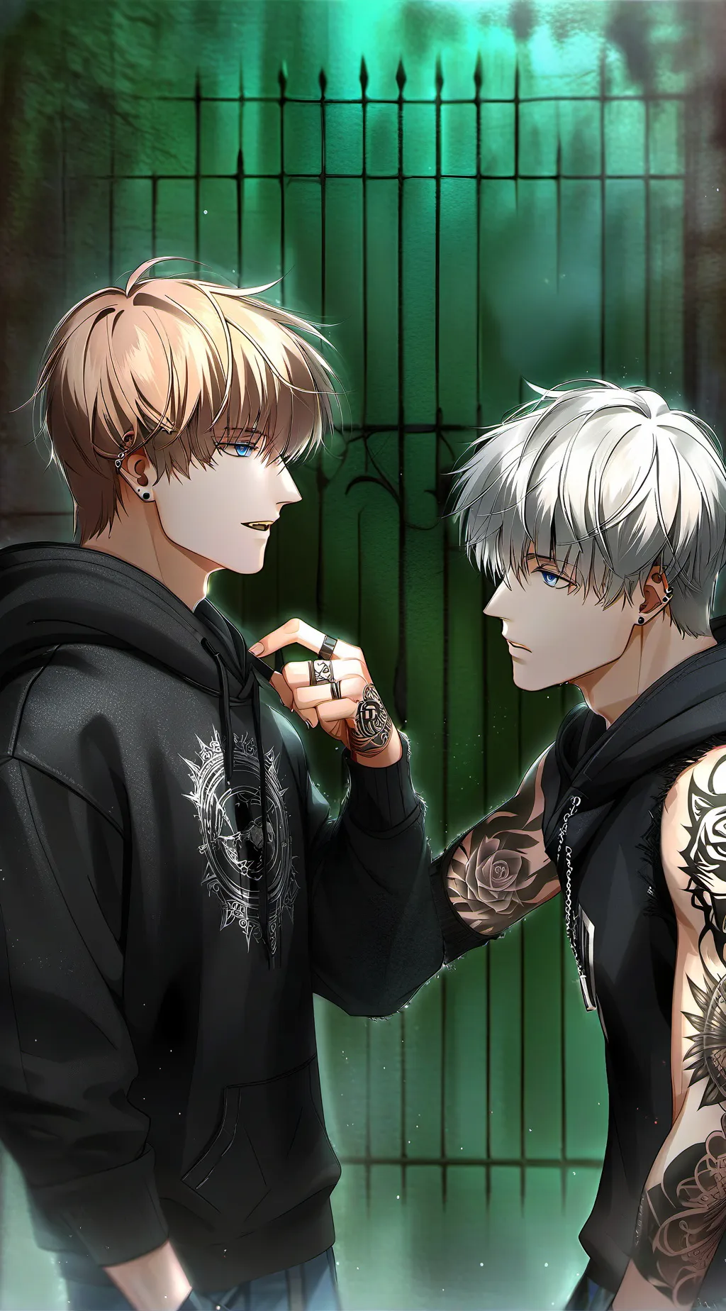 ai character: zade and aaron background