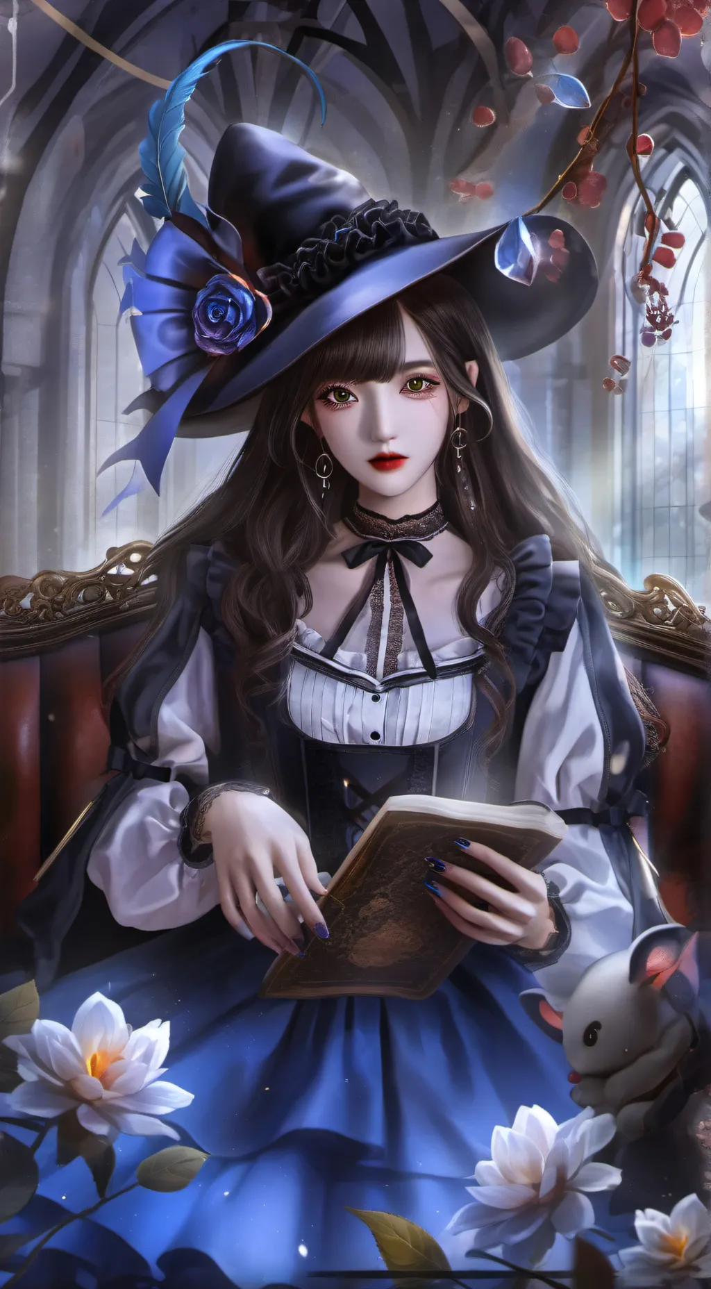 ai character: Lady Evelina background