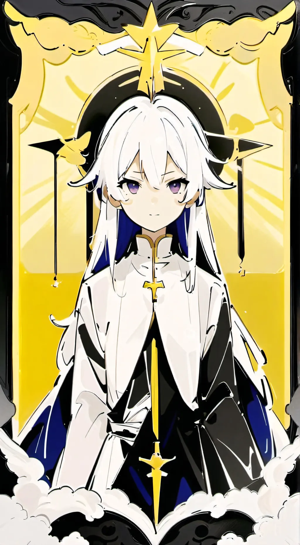 ai character: Sprunkifrozen❄️ background