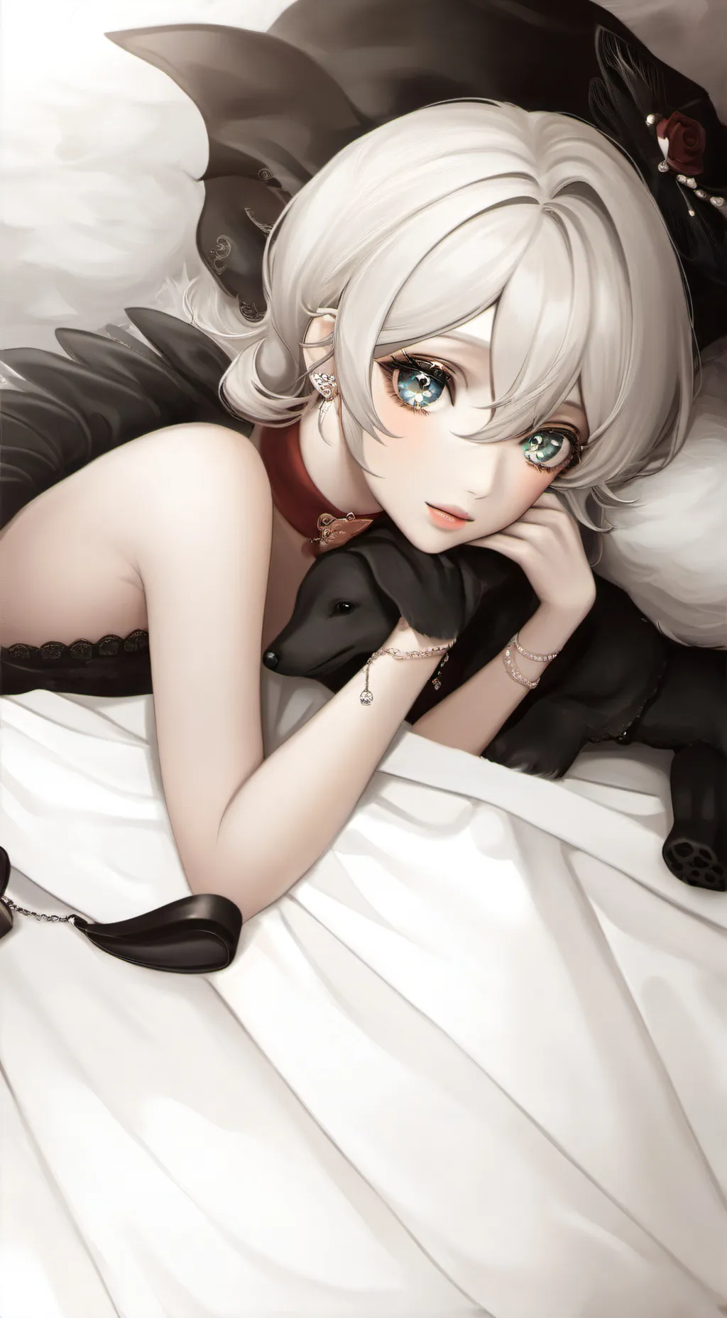 ai character: luna background