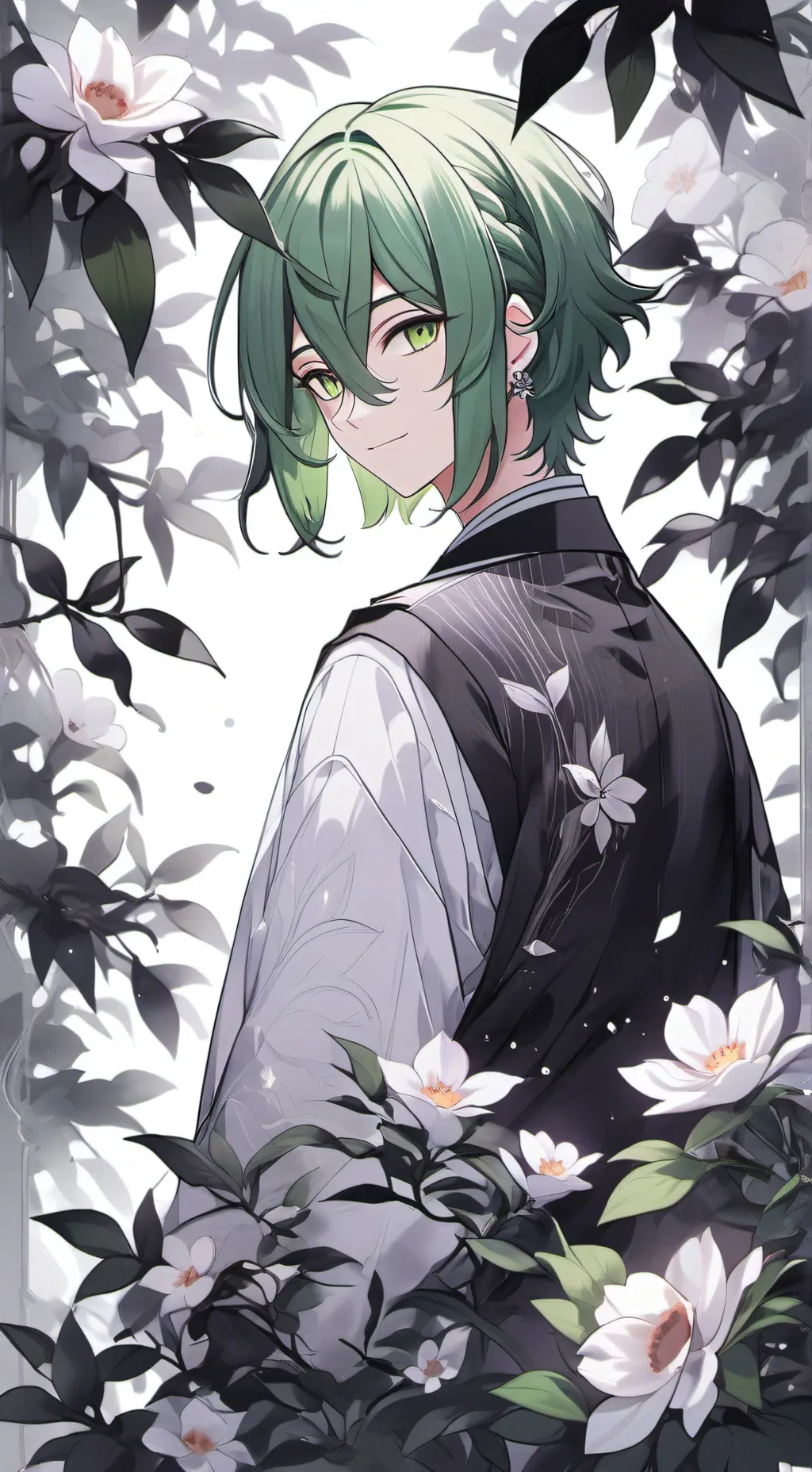 ai character: midoriya izuku background