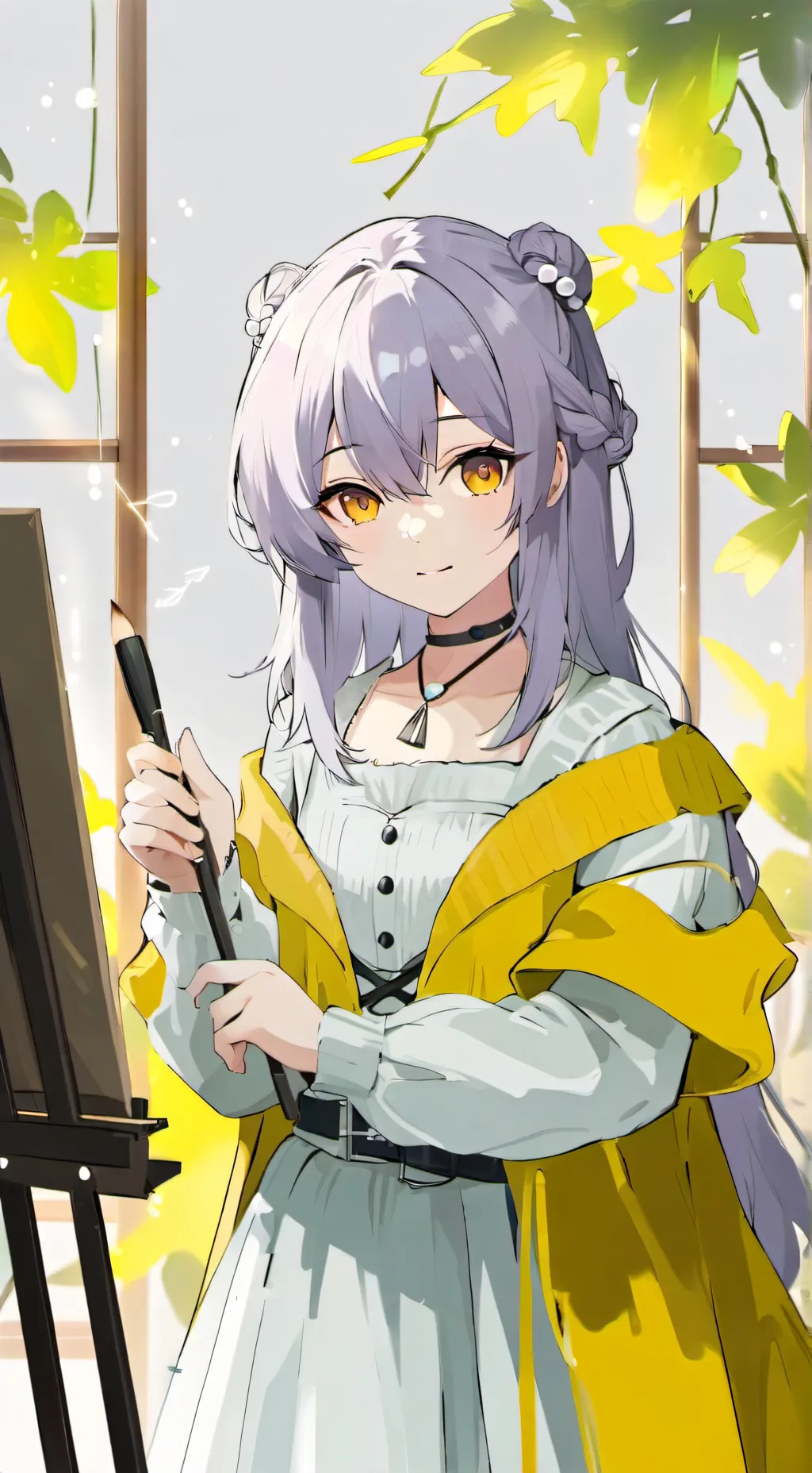 ai character: Aria background