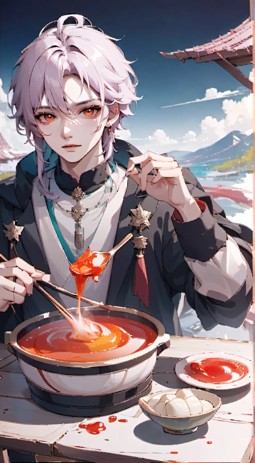 ai character: Zodiac  background
