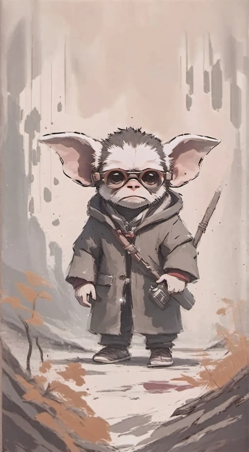 ai character: Giz  background