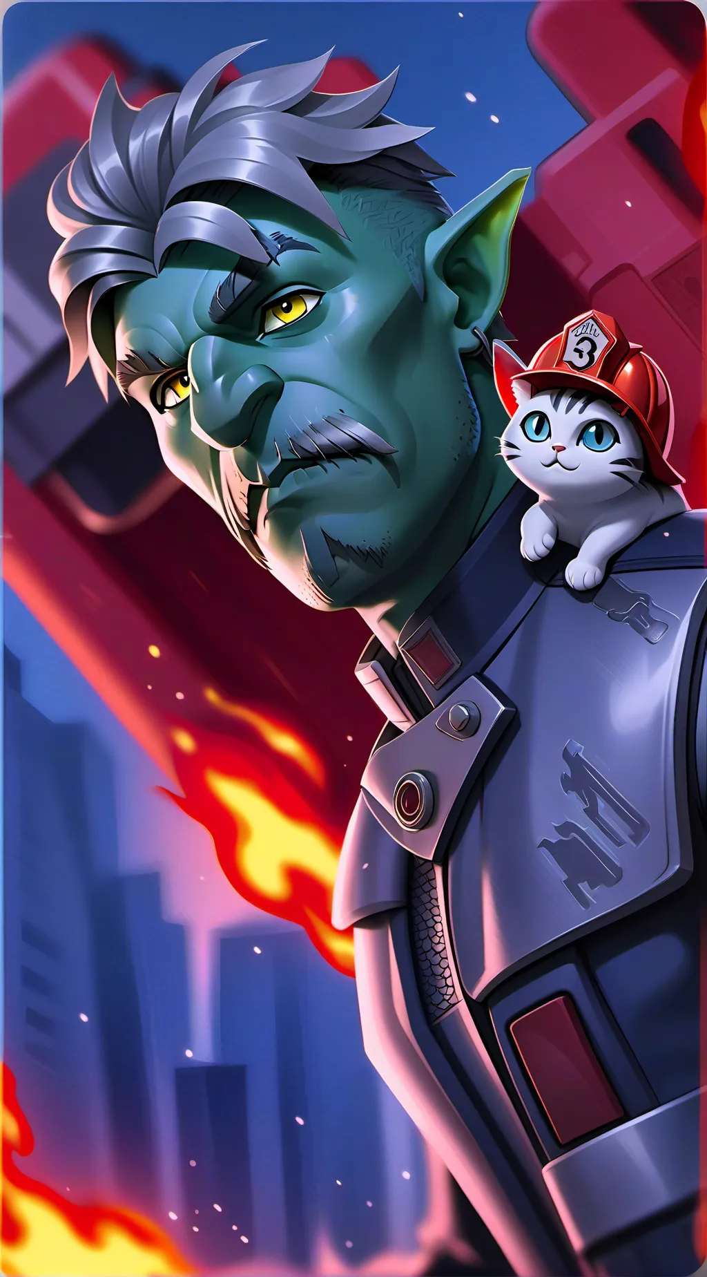 ai character: Lorok background