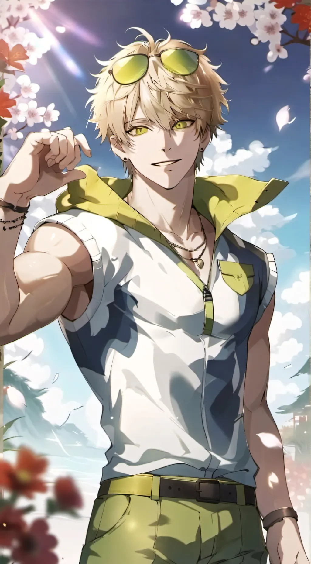 ai character: Bakugo background