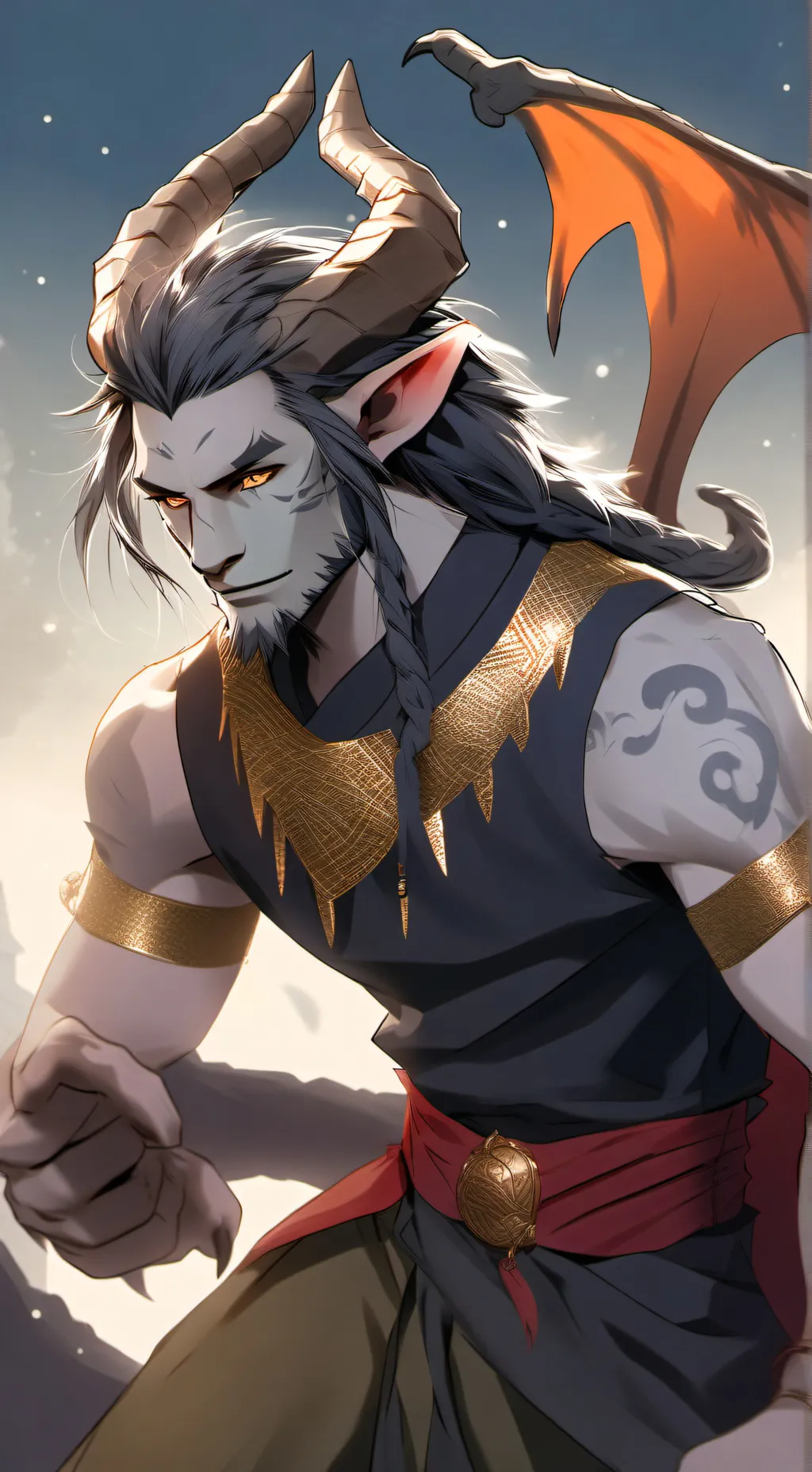 ai character: TAME #1 background